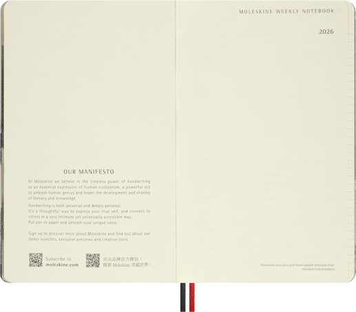 HORSE – 12M WKLY PLANNER BOX_CALLIGRAPHY