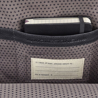 CLASSIC LTH DEVICE BAG VERT BLK