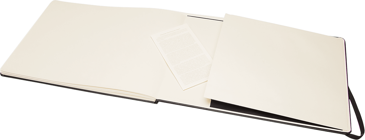 Watercolour Album Art Collection, Black - Back view