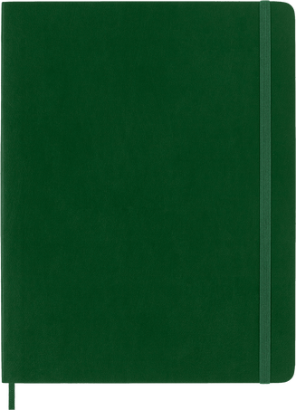 Classic Notebook Soft Cover, Myrtle Green - Front view