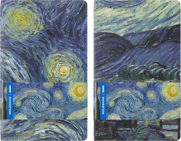 MOMA VAN GOGH SET OF 2 CAHIER L PLAIN