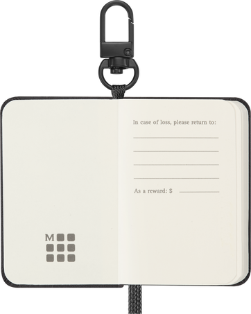 THE MINI - NOTEBOOK CHARM BLACK