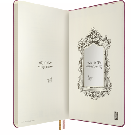 LE ALICE NOTEBOOK LARGE PLAIN NO BOX