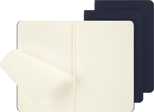 CAHIER JNLS PK PLA INDIGO.BLU