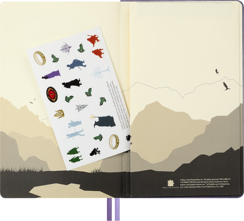 LE LOTR COMPENDIUM BOX 3 NOTEBOOKS