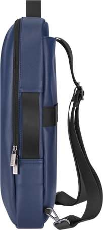 プロフェッショナルデバイスバッグ - 15インチ クラシックコレクション、サファイアブルー, Blue - 横