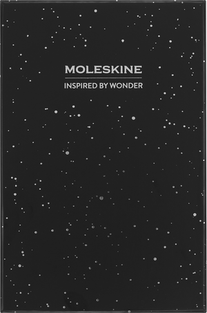 NASA-inspired Limited Edition Notebook Large, ruled, soft touch hard cover with gift box - Front view