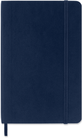 Classic Notebook Soft Cover, Sapphire Blue - Front view