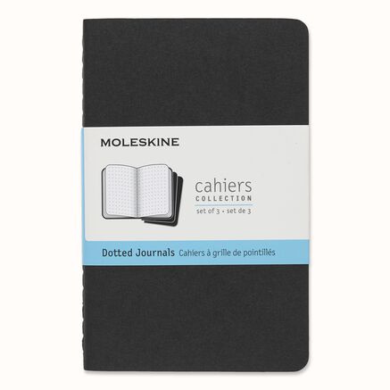 CAHIER JNLS PK DOT BLK