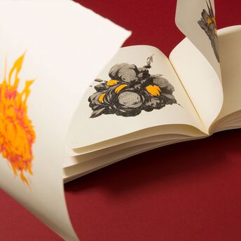 ART CAHIER SKETCH ALBUM LG BLACK