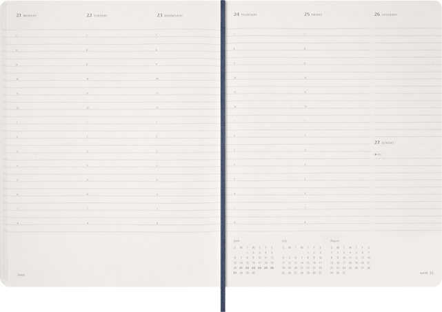 ESSENTIAL PLANNER WKLY VER XXL S. BLUE