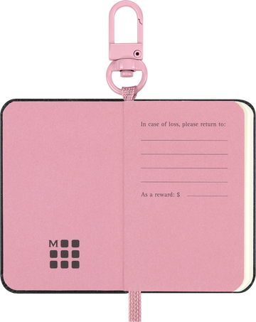 CHARM NOTEBOOK PLAIN - BLACKPINK