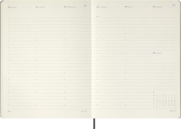 12M SMART PLANNER PRO WV BLK