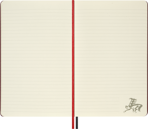 HORSE-LARGE RULED NOTEBOOK + BOX_WOODCUT