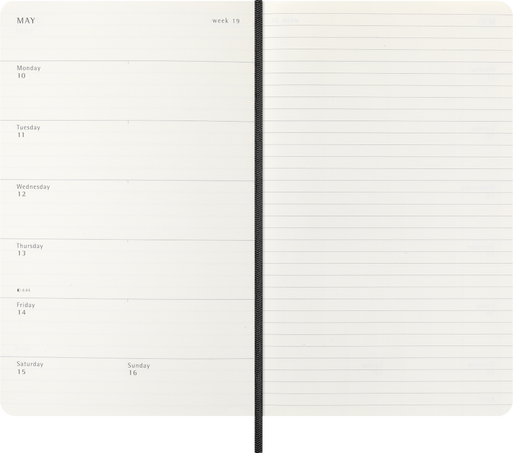 18M WKLY NTBK LG BLK SOFT