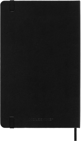Classic Planner 2023/2024 Large Weekly, hard cover, 18 months, ブラック - 背面