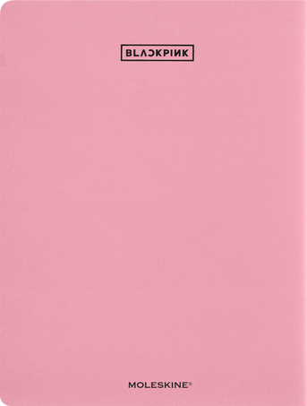 CAHIER JNLS XL PLAIN BLACKPINK