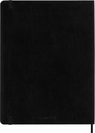 Classic Planner 2024 Monthly, soft cover, 12 months, ブラック - 背面