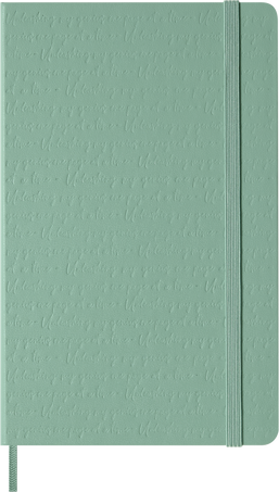 NOTEBOOK LG RULED HARD SAGE GREEN+TEXT
