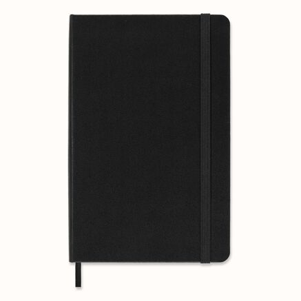 NOTEBOOK MED PLA BLK HARD