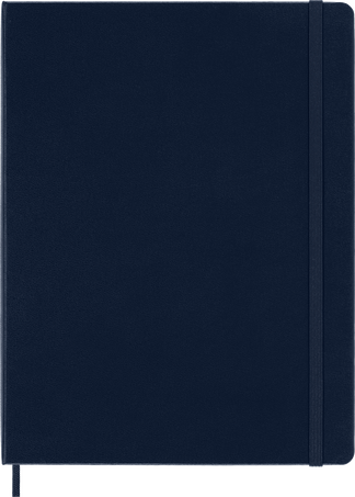 クラシック ノートブック NOTEBOOK XL SQU HARD SAP.BLUE