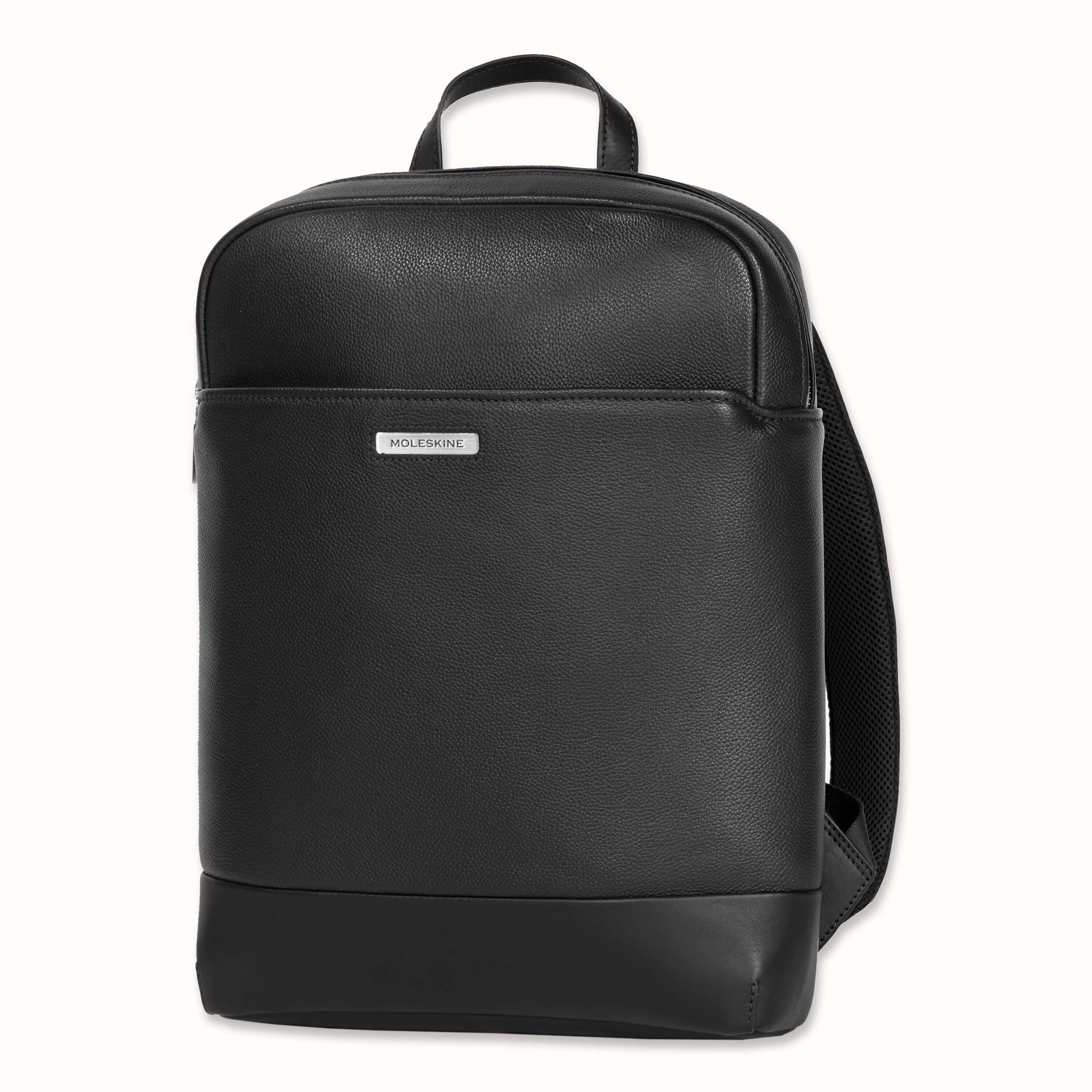 moleskine leather backpack