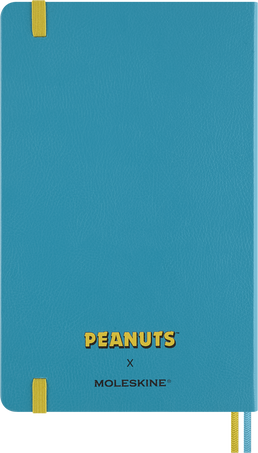 Peanuts Planner 2025/2026 Weekly Notebook, Hard Cover, 18-Month, Large - Back view