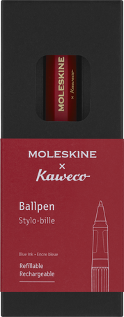 Ballpen Moleskine x Kaweco, Red - Back view