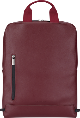 バーティカル（縦型）デバイスバッグ クラシックコレクション、ラズベリーレッド, Red - 背面