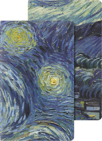 MOMA VAN GOGH SET OF 2 CAHIER L PLAIN