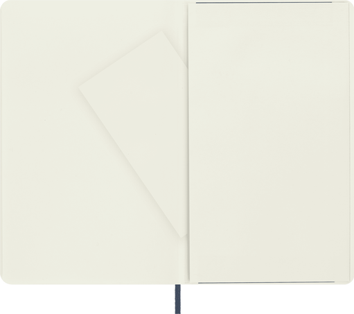 Classic Notebook Soft Cover, Sapphire Blue - Side view