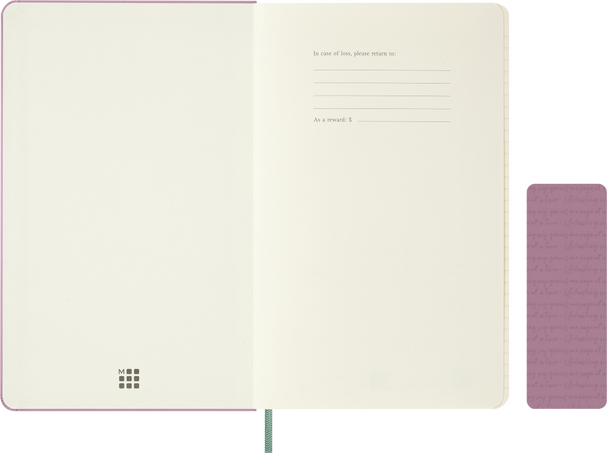 NOTEBOOK LG RULED HRD MAJESTIC PINK+TEXT