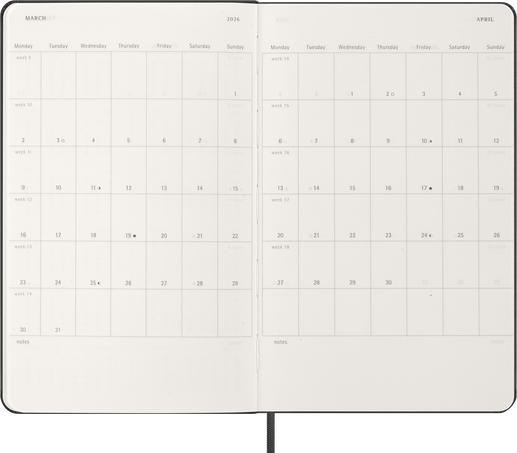 12M DAILY LG BLK HARD