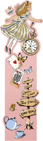 LE ALICE - ORIGAMO BOOKMARK