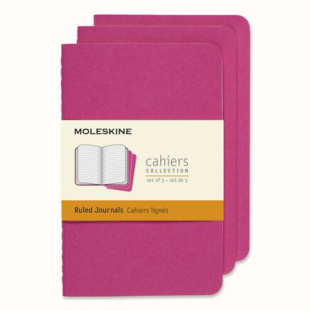 CAHIER JNLS LG RUL KINETIC PINK