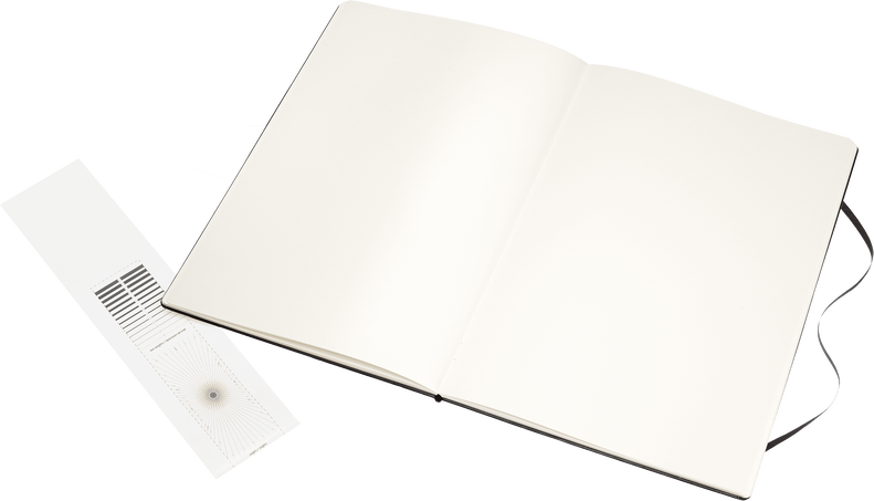 Watercolour Notebook Art Collection, Black - Back view