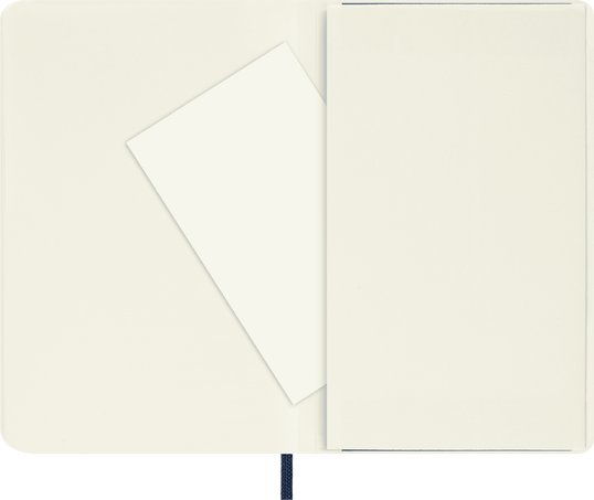 Classic Notebook Soft Cover, Sapphire Blue - Side view