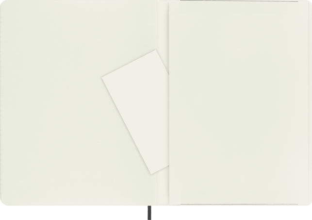 Classic Notebook Soft Cover, Black - Side view