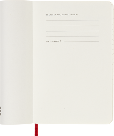 18M WKLY NTBK PK S.RED SOFT