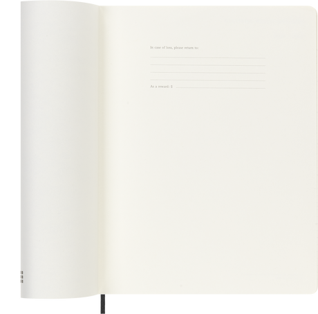 18M WKLY NTBK XL BLK SOFT