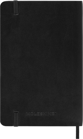 Classic Planner 2025 Pocket Monthly, soft cover, 12 months, Pocket 9x14 cm - Back view