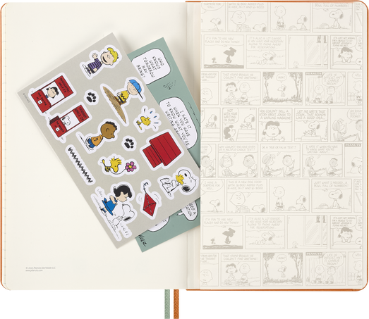 Peanuts Planner 2026 Weekly, hard cover, 12-Month, Large - Side view