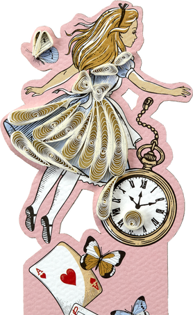 LE ALICE - ORIGAMO BOOKMARK