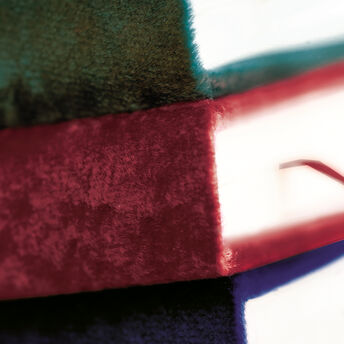 LC NB VELVET LG RUL GREEN  BOX