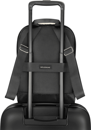 TEXTILE BACKPACK VELVET BLACK