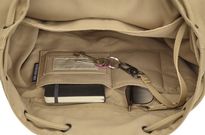 Legendary Travel Backpack Medium, Havana, Havana - Side view