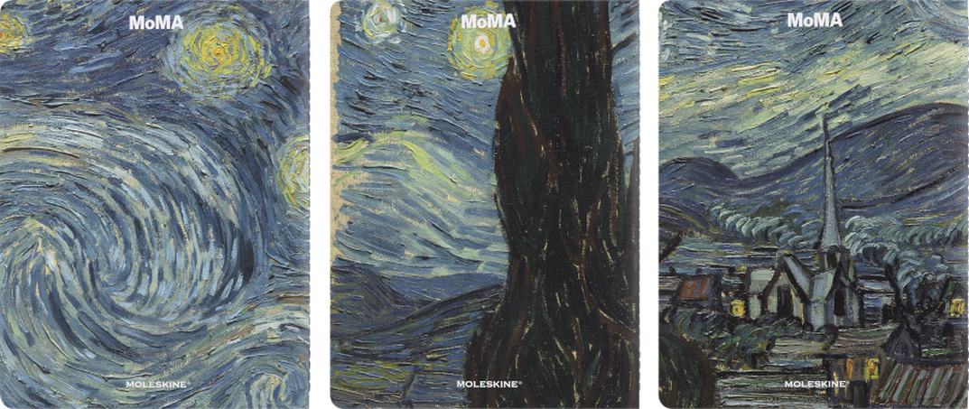 MOMA VAN GOGH BUNDLE SET OF 3 CAHIER PEN