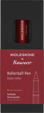 水性ボールペン モレスキン x Kaweco, レッド, Red - 背面