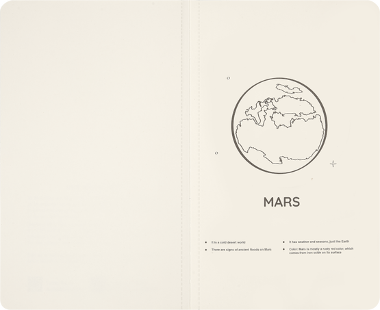 NASA-inspired Limited Edition Volant Journal Large, plain - Side view