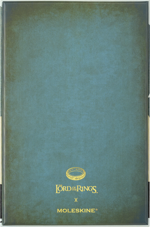 LE LOTR NTBK LARGE RULED ARAGORN W/BOX